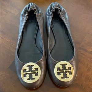 Tory Burch ballet flat, leather